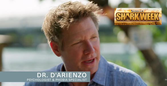 Global Shark Phobia Expert on Shark Week's Discovery Channel